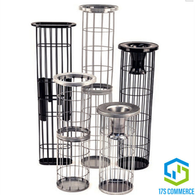 โครงกรงกรองฝุ่นโครงกระดูก Baghouse Cage Dust Collector Cage