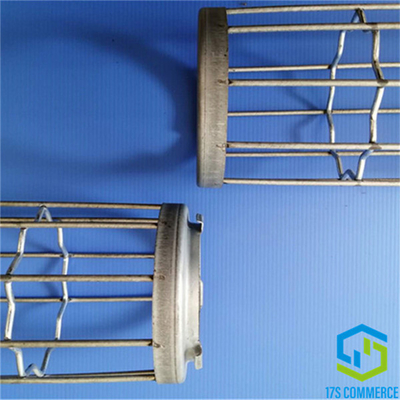 โครงกรงกรองฝุ่นโครงกระดูก Baghouse Cage Dust Collector Cage