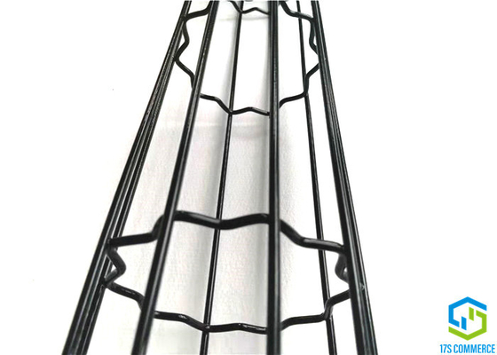 โครงกรงกรองฝุ่นโครงกระดูก Baghouse Cage Dust Collector Cage