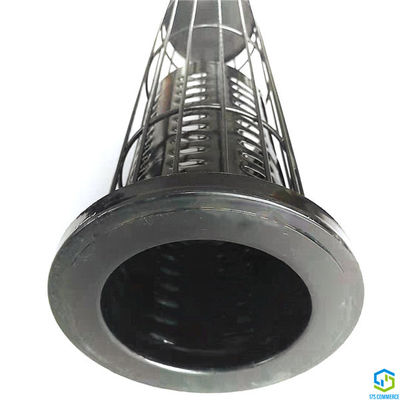 ซิลิกอนเคลือบหน้าต่าง Shades กรงกรอง Venturi Louver Top Cap