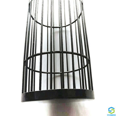 Q235 Wild Steel Dust Collector Cage การเคลือบซิลิกอน