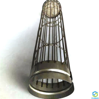Crimped Bottom Cap 250mm กรงกรองสแตนเลส