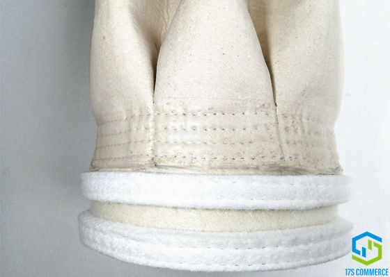 130mm 8 จีบ PPS ถุงกรองซีล Cuff Star ถุงกรอง