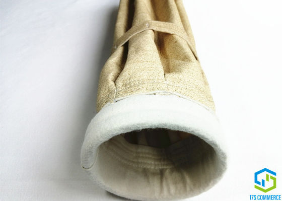 8 จีบ 160 มม. ถุงกรองอะรามิด ถุงกรอง Nomex