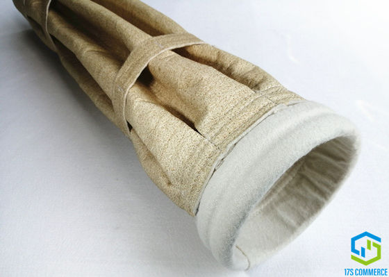 8 จีบ 160 มม. ถุงกรองอะรามิด ถุงกรอง Nomex