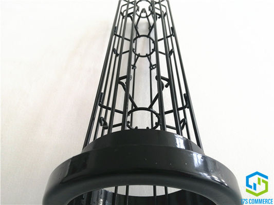 8 Ray Star filter Cage เคลือบซิลิกอนจีบกรง 120mm Spider Cage Carbon steel Bag House Cage