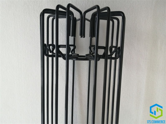 144mm 8 จีบกรงกรองซิลิคอนเคลือบ Mild Steel Star Cage Spider Cage