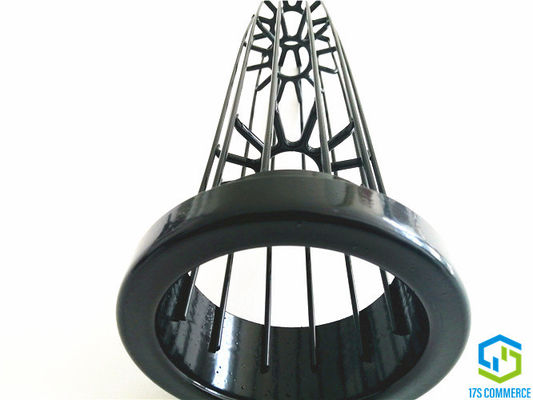 138mm 12 Pleats Baghouse กรงกรองเคลือบซิลิกอน