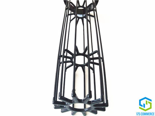138mm 12 Pleats Baghouse กรงกรองเคลือบซิลิกอน