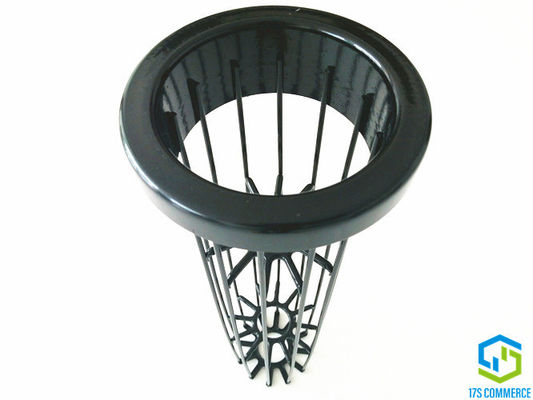 138mm 12 Pleats Baghouse กรงกรองเคลือบซิลิกอน