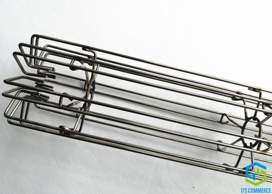 304 316 กรงกรองสแตนเลส 150 มม. ขยายถุงกรองพื้นผิว Cage