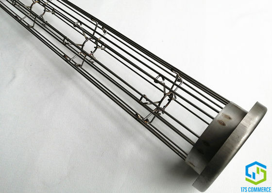 304 316 กรงกรองสแตนเลส 150 มม. ขยายถุงกรองพื้นผิว Cage