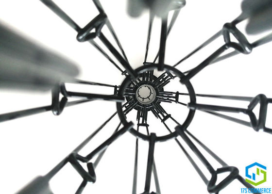 Global Joint Two Sections Spider Cage Star Cage เคลือบซิลิกอนจีบกรง 150 มม. เคลือบอีพ็อกซี่