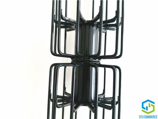 สองส่วน Global Joint Star Cage เคลือบซิลิกอน 12 จีบกรง 120 มม. แมงมุมกรงเหล็กคาร์บอนกระเป๋าบ้าน Cage