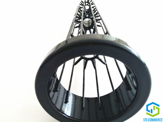 สองส่วน Global Joint Star Cage เคลือบซิลิกอน 12 จีบกรง 120 มม. แมงมุมกรงเหล็กคาร์บอนกระเป๋าบ้าน Cage