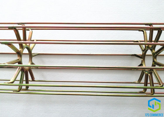 ลวดเคลือบสังกะสีเคลือบด้านบน 110mm Star Filter Cages