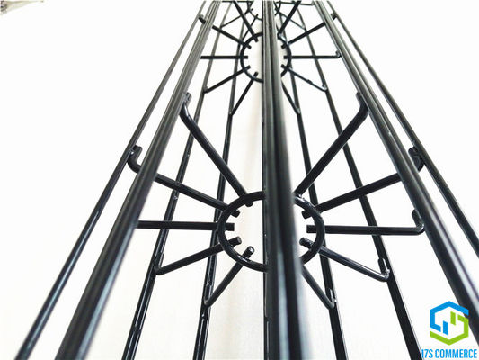Q235 110mm 12 กรงกรองจีบ Venturi Bag Frame