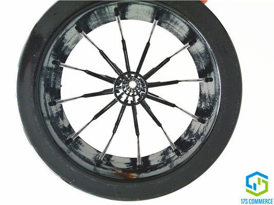 Double Wire Spider Star กรงกรองซิลิคอนเคลือบจีบกรง 120mm Spider Cage Carbon Steel Bag House Cage