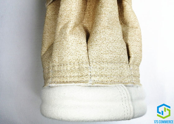 ถุงเก็บฝุ่นแบบสักหลาด Aramid ที่มีประสิทธิภาพสูงขยายพื้นผิวกรอง