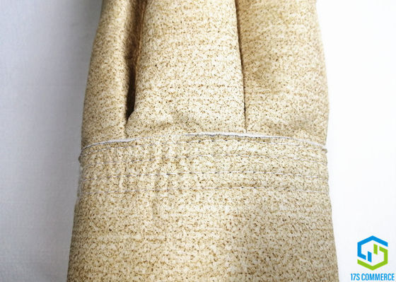 ถุงเก็บฝุ่นแบบสักหลาด Aramid ที่มีประสิทธิภาพสูงขยายพื้นผิวกรอง