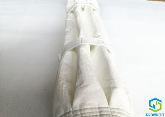 130mm เส้นผ่านศูนย์กลาง 8 Ray Polyester Felt Filter ถุง Low Emission