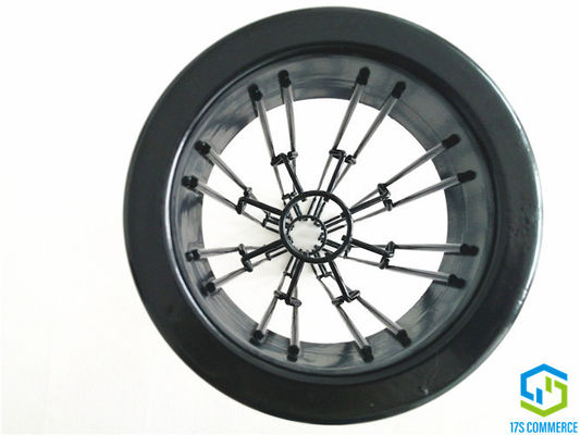 138mm 144mm 8 จีบโพลีเอสเตอร์ Baghouse กรงกรอง