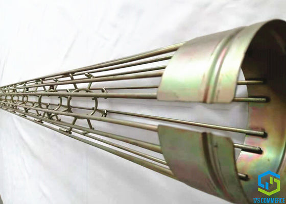 138mm 144mm PPS กรงกรองดาว Baghouse Cages