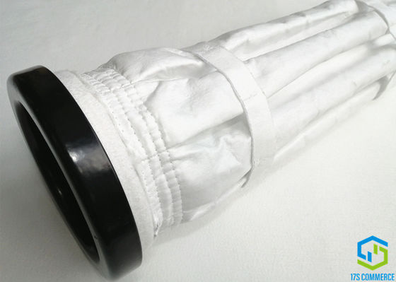 ถุงกรอง PTFE จีบ 8 ถุง 130 มม. ถุงกรองฝุ่น