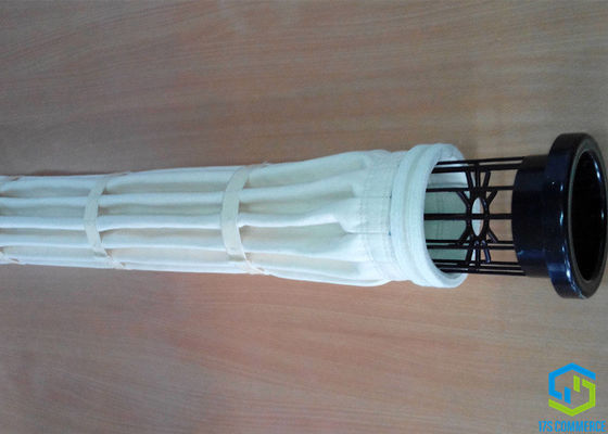 12 จีบ Aramid ถุงกรองขยายพื้นผิวตัวกรอง Nomex Bag
